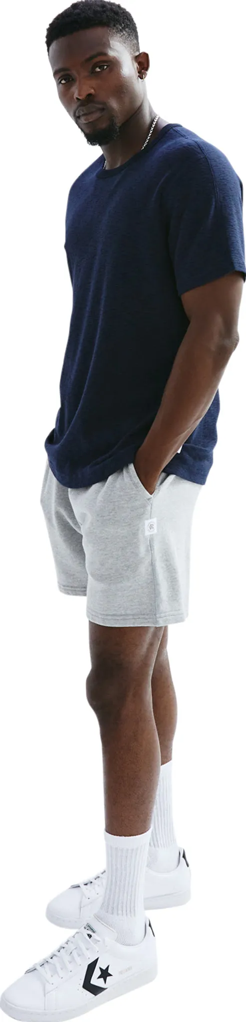 1x1 Slub Knit T-shirt - Men's|-|T-shirt tricoté 1x1 Slub - Homme