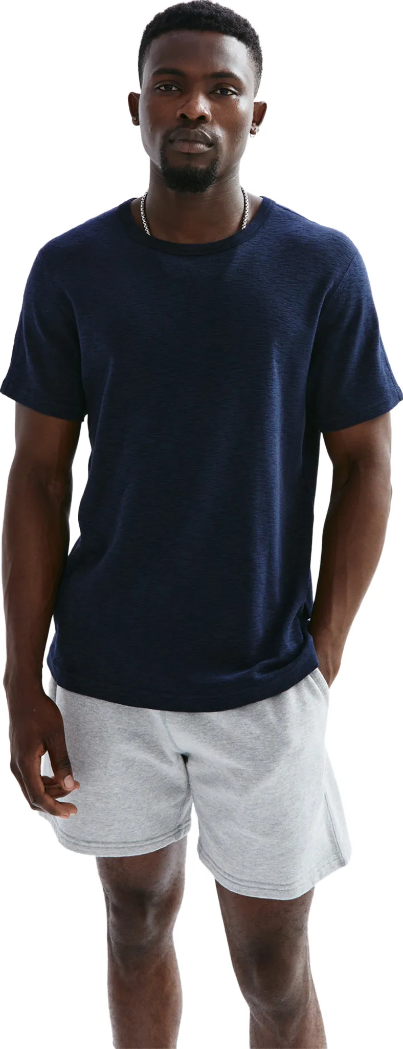 1x1 Slub Knit T-shirt - Men's|-|T-shirt tricoté 1x1 Slub - Homme