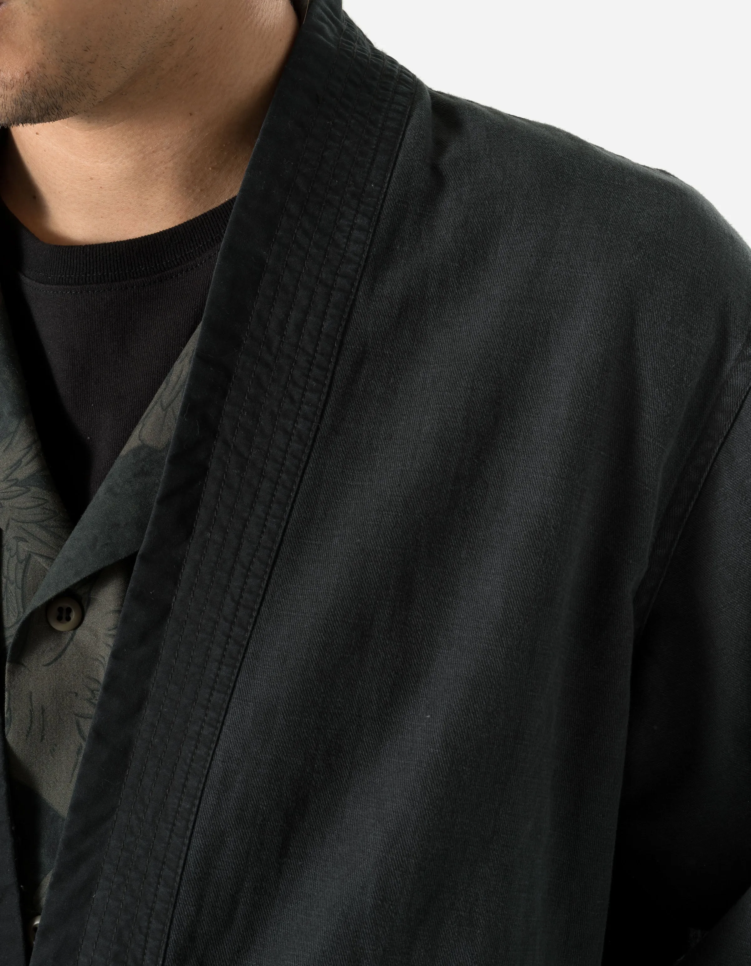 4605 Hemp Hanten Shirt Black