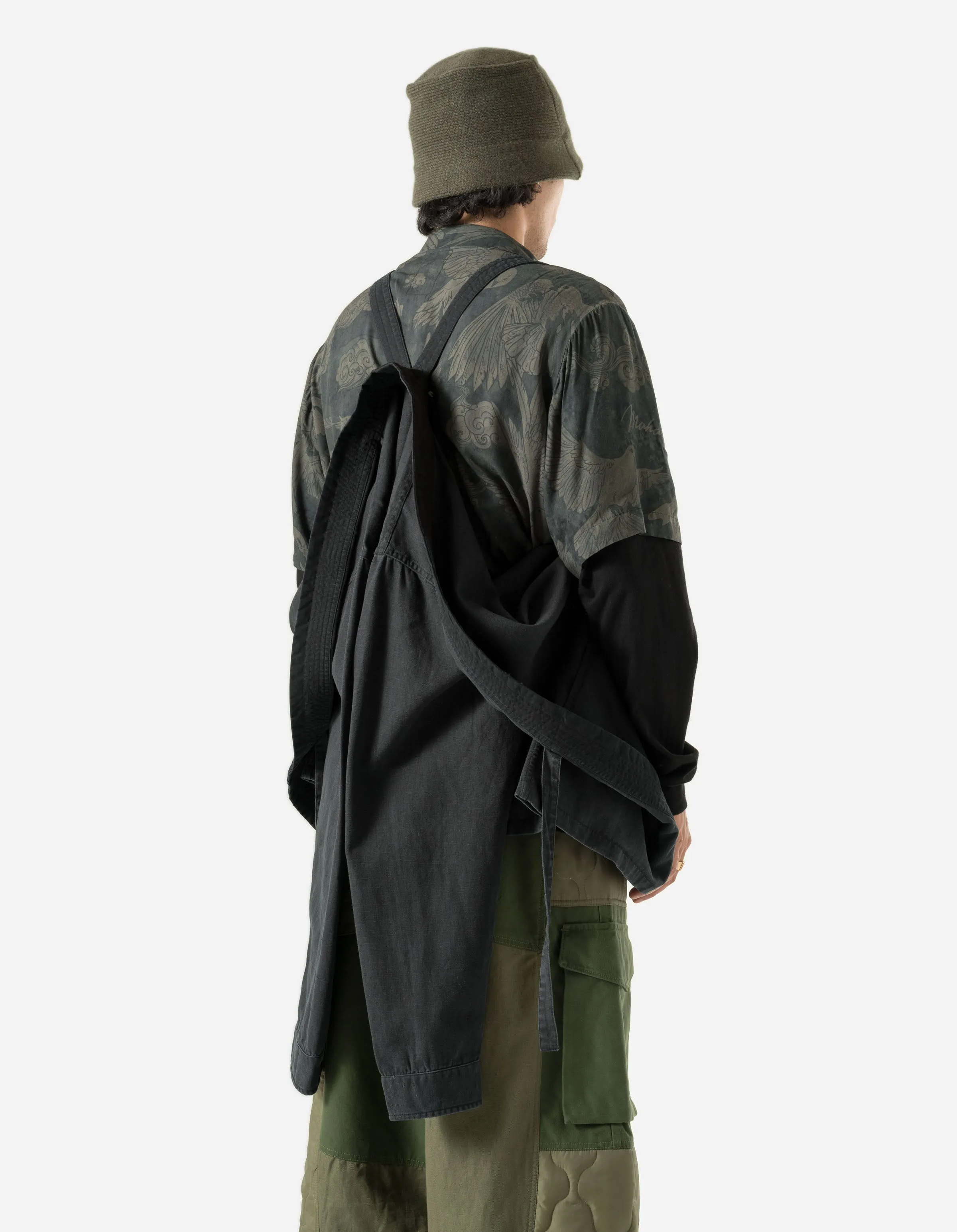 4605 Hemp Hanten Shirt Black