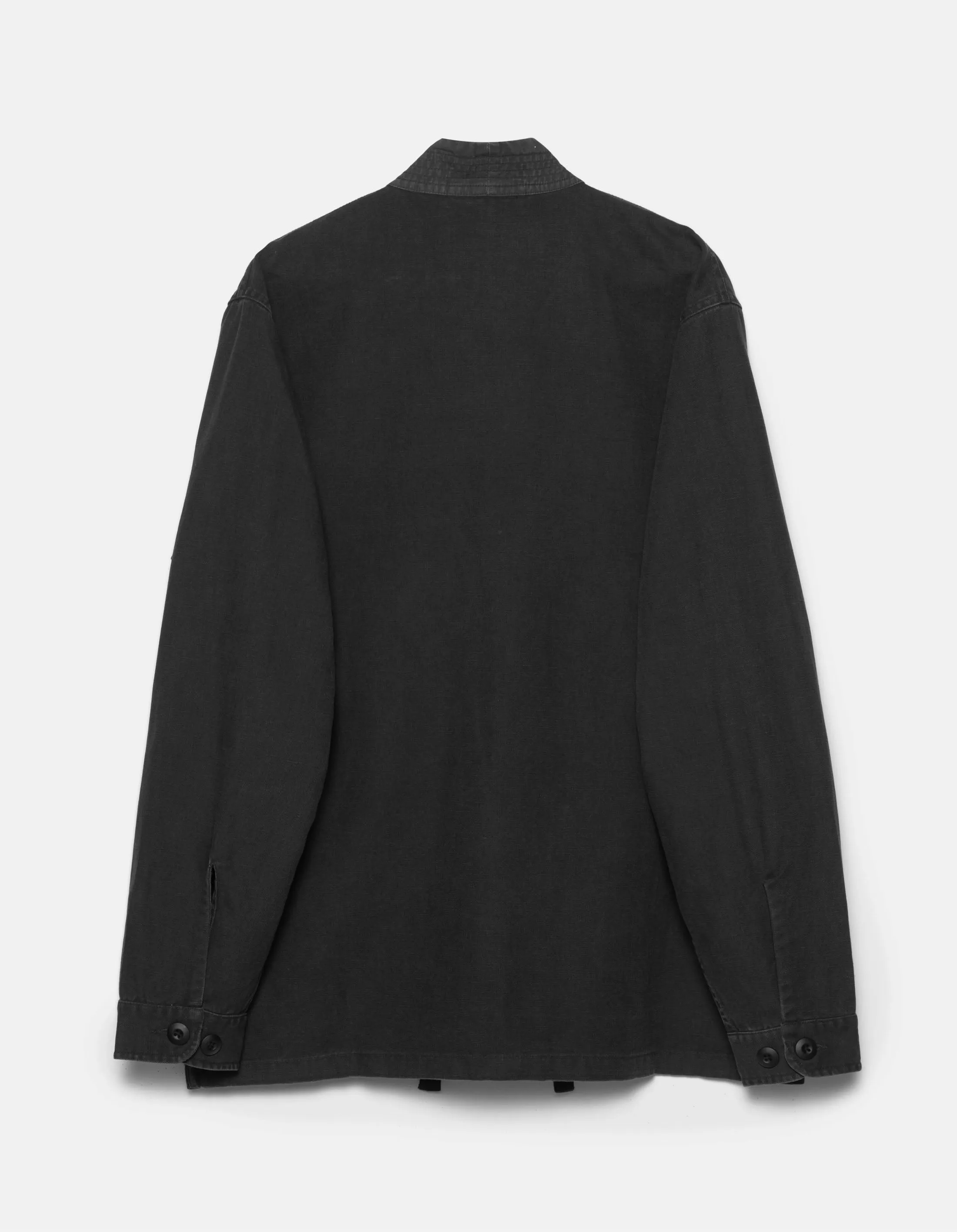4605 Hemp Hanten Shirt Black