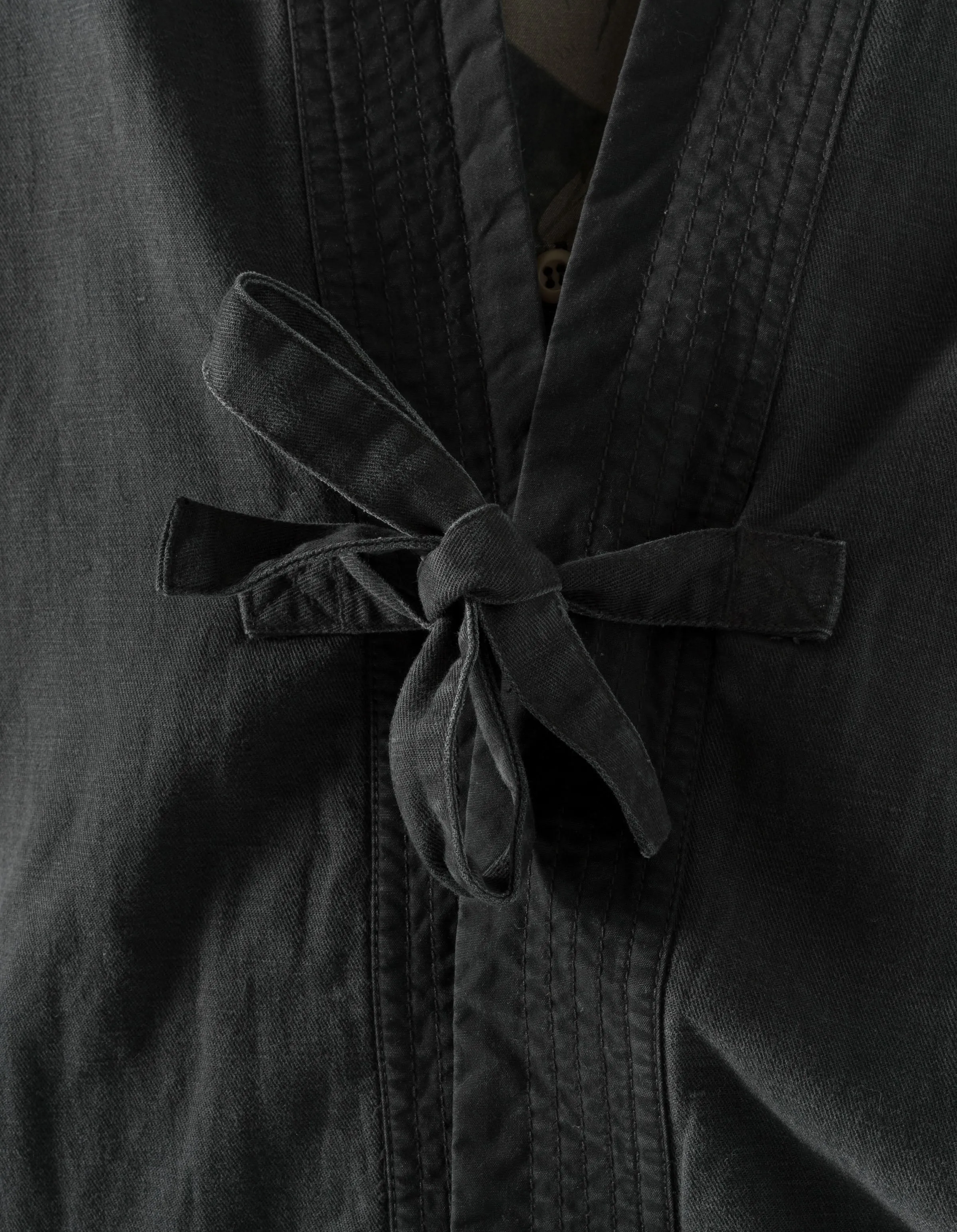 4605 Hemp Hanten Shirt Black