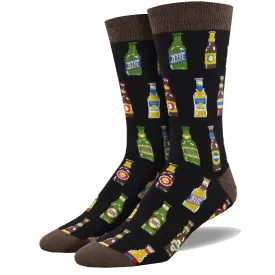 99 Bottles Men's Bamboo Crew Socks