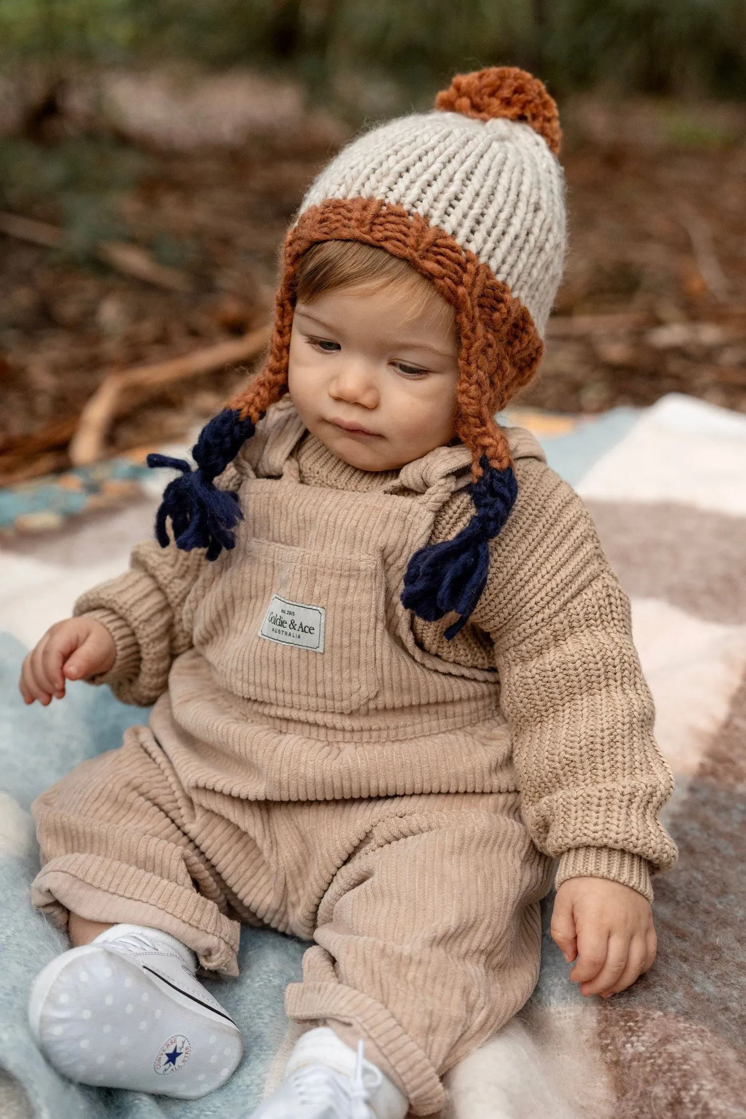 Acorn kids: Earth Beanie Dusk