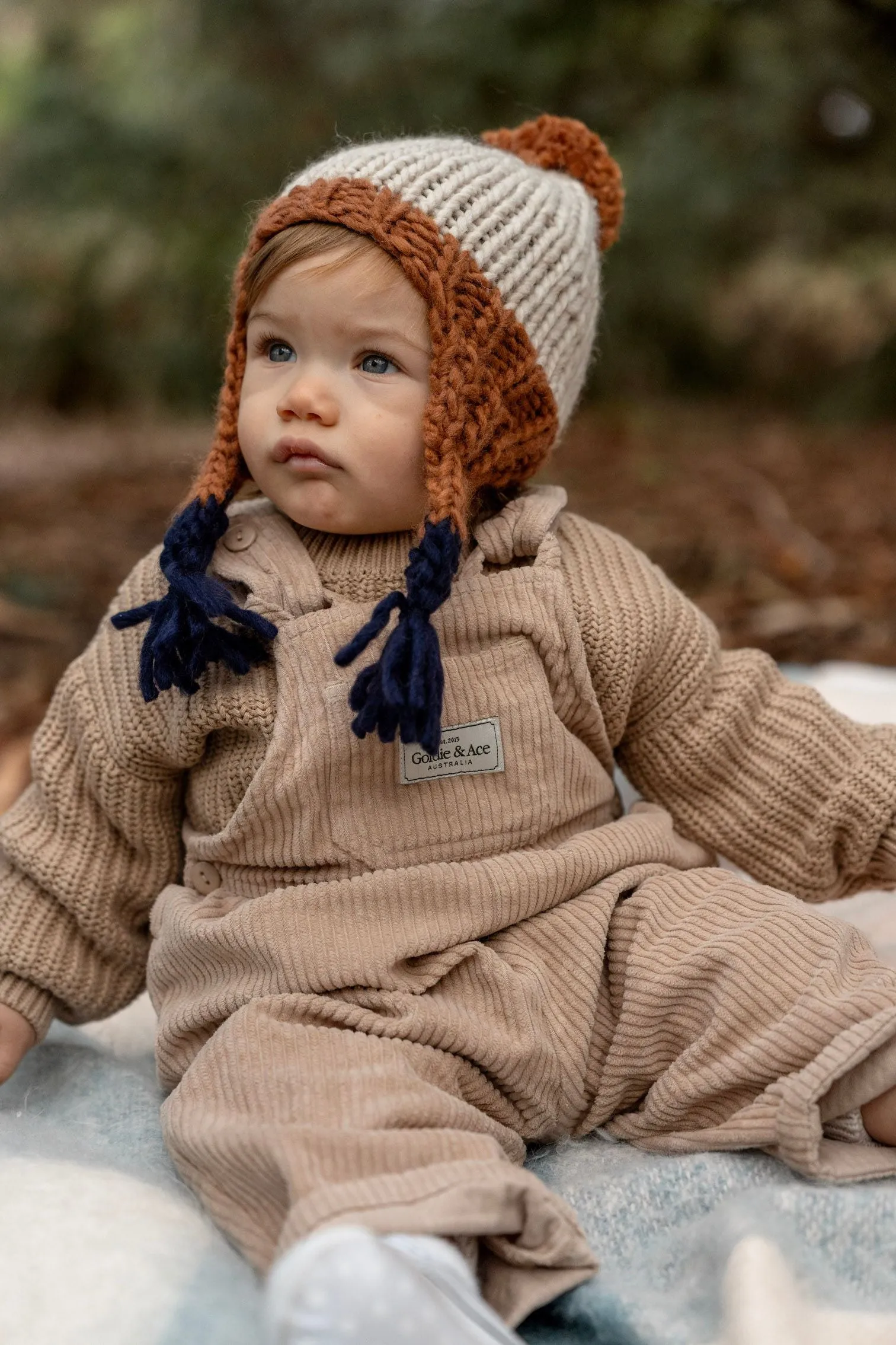 Acorn kids: Earth Beanie Dusk