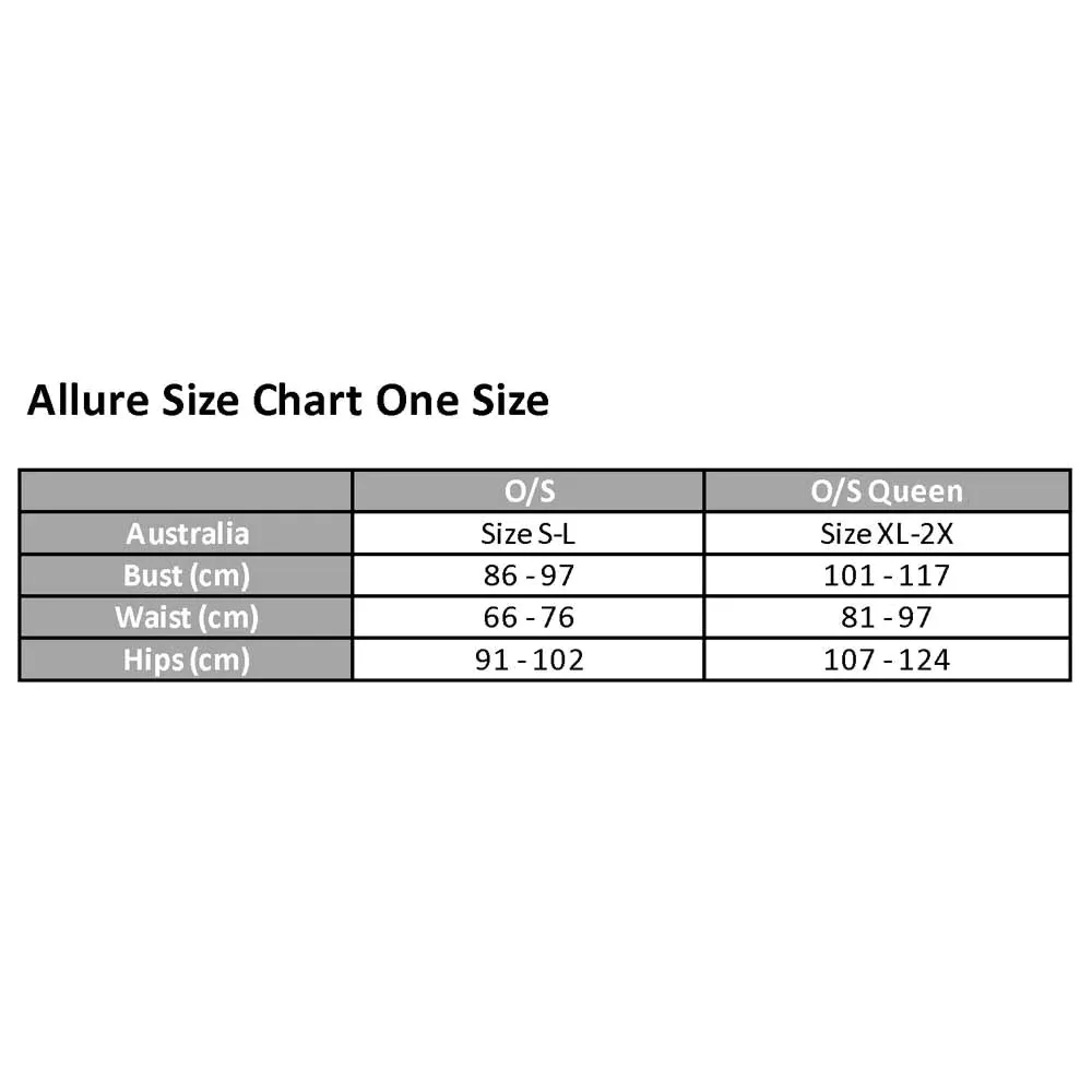 Allure Adore Chiqui Love Crotchless Lace Thong