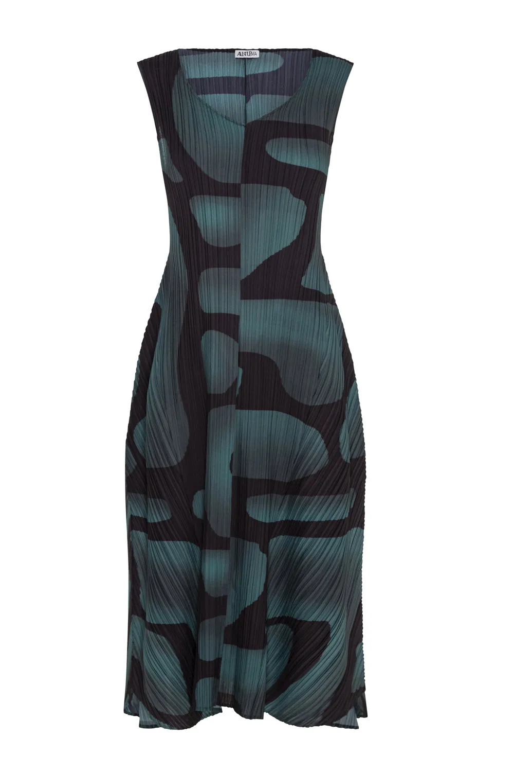 Alquema - AD1072L-GT Long Estrellla Dress