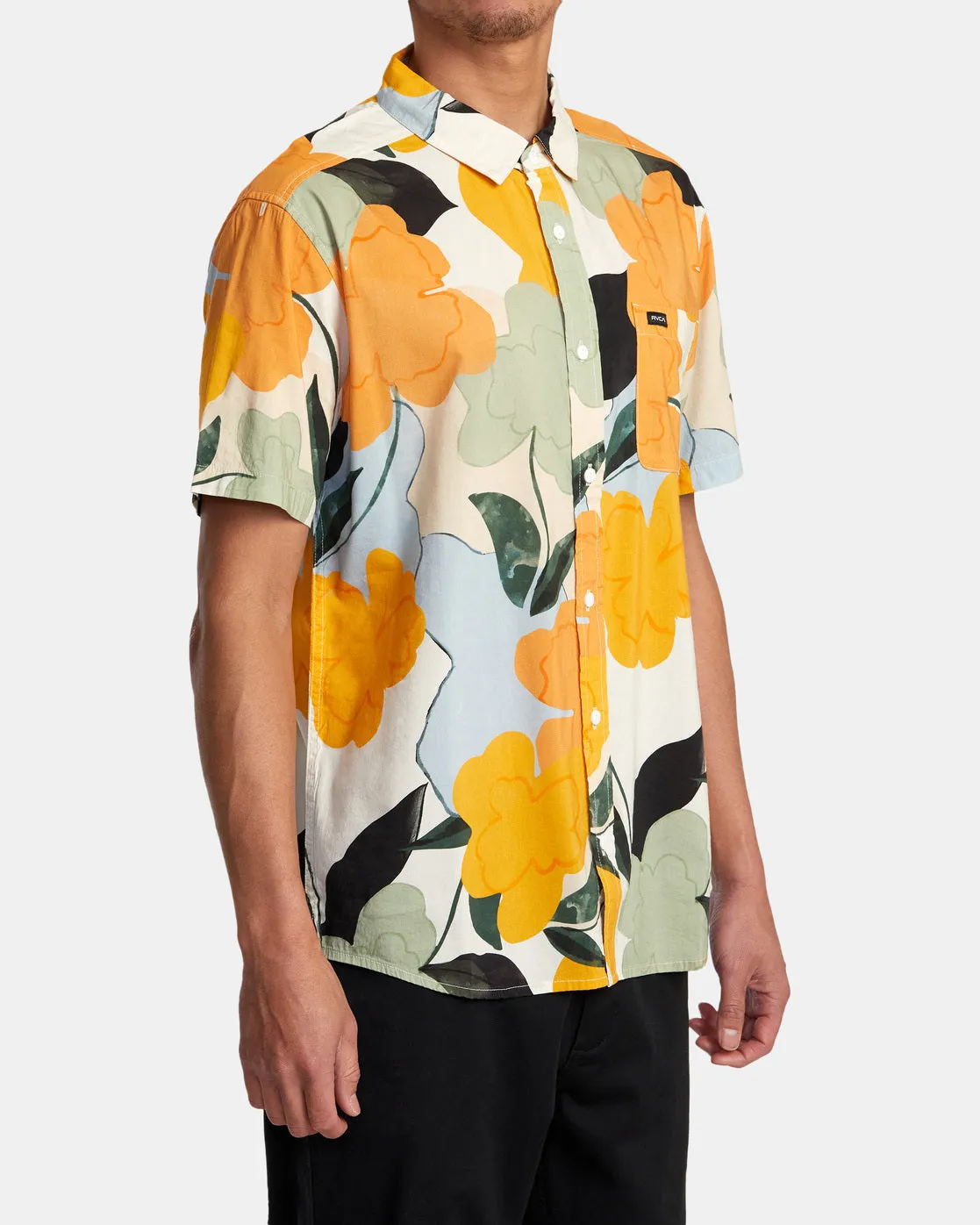 Anytime Short Sleeve Woven Shirt - Multi