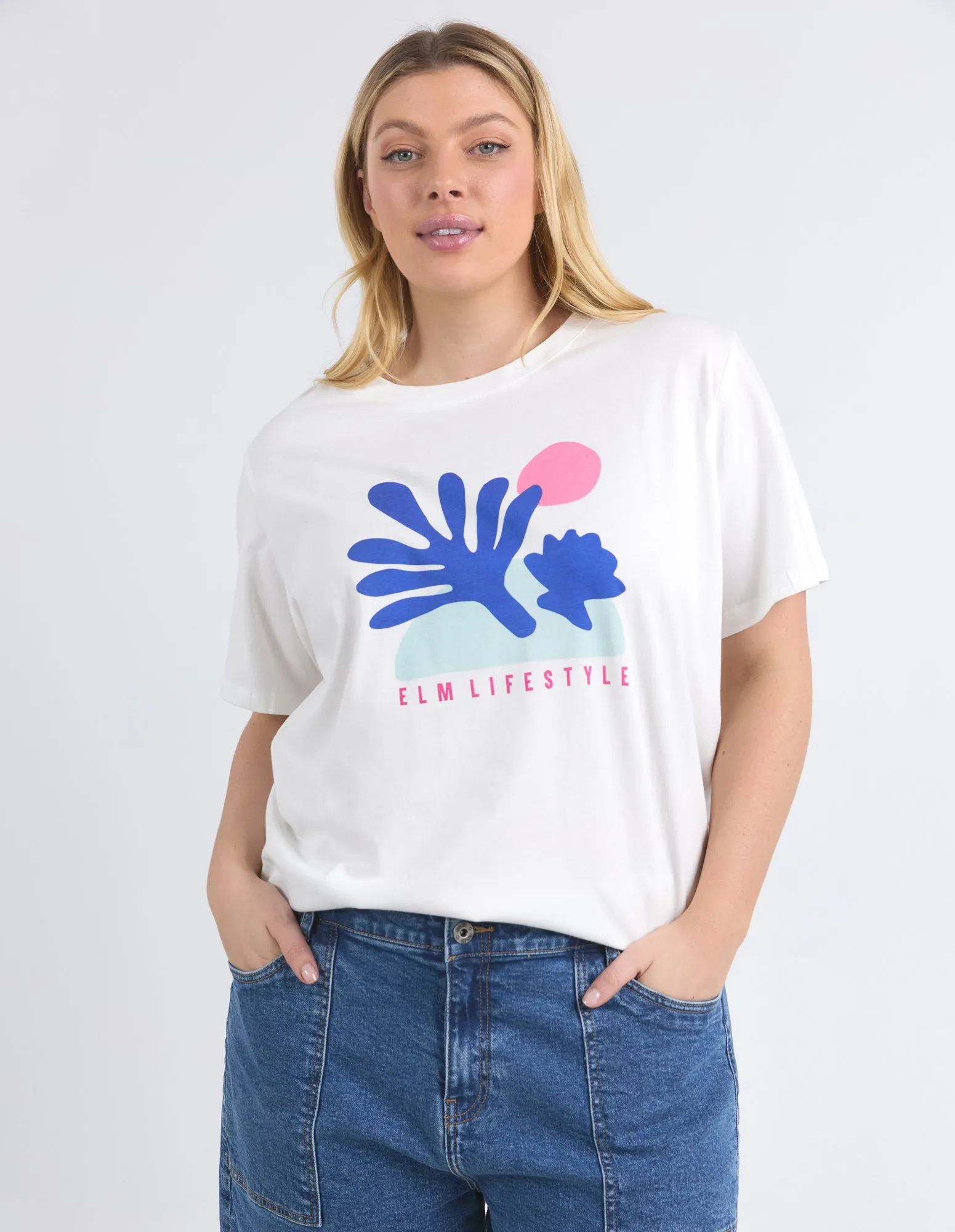 Art House Tee Marshmallow