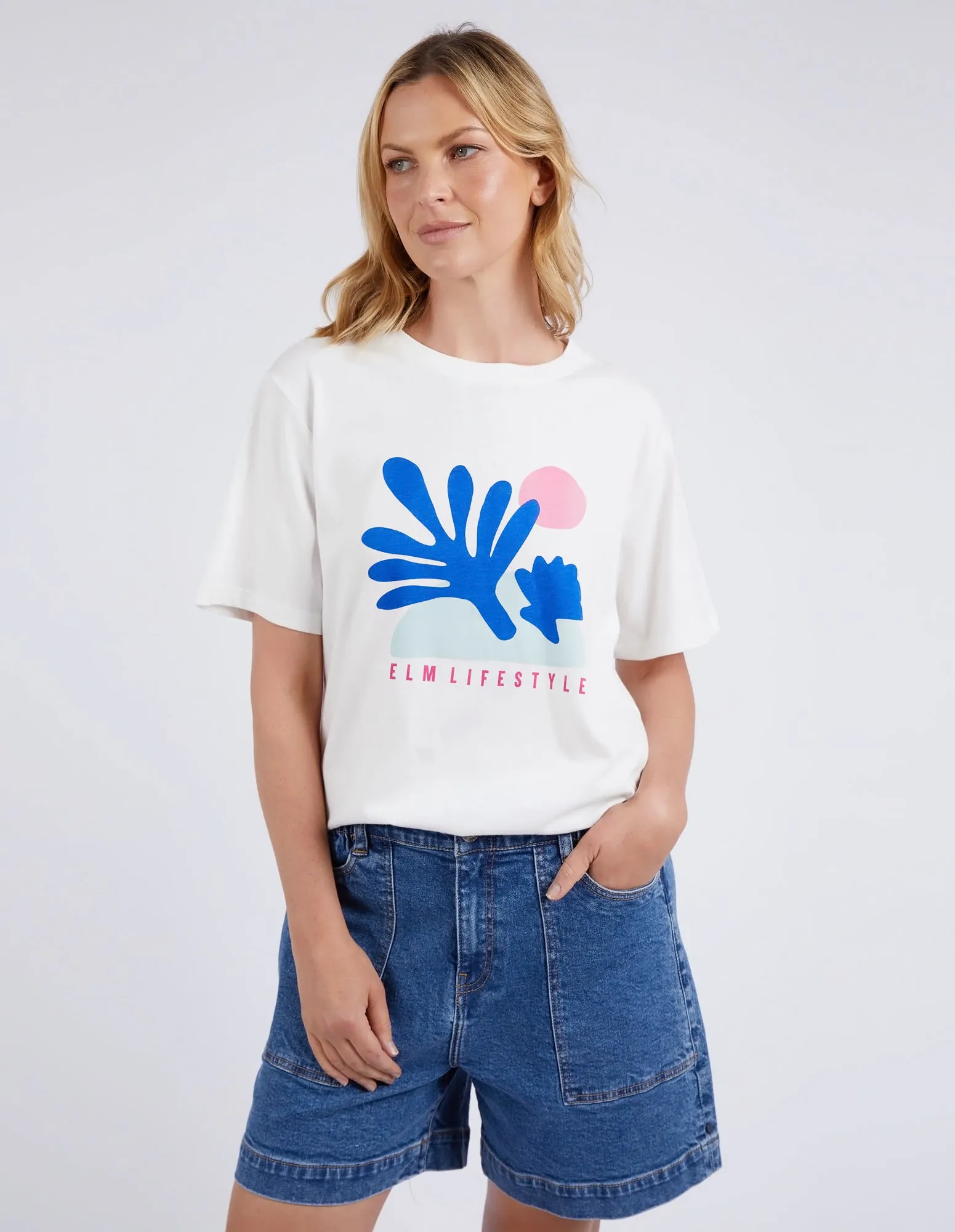 Art House Tee Marshmallow