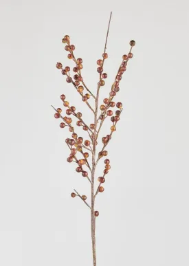 Artificial Ilex Berry Branch - 30"