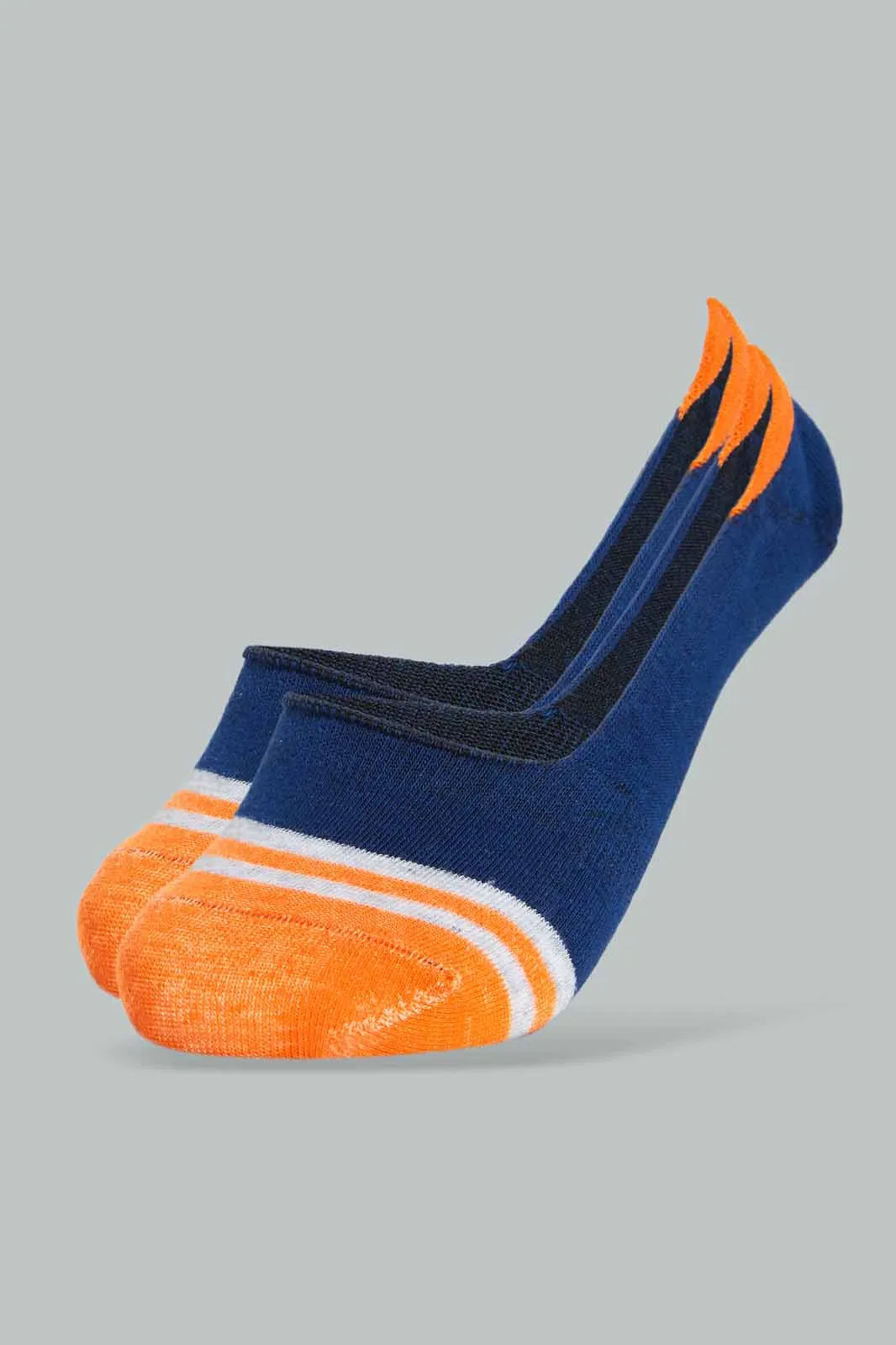 Assorted Invisible Socks For Senior Boys (Pack OF 2)
