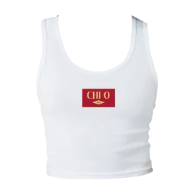 B-Greek - Back to School - Chi Omega Patch Tank