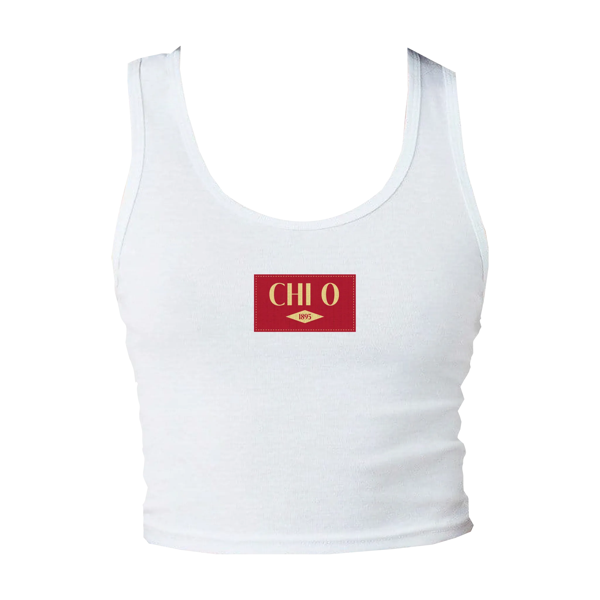 B-Greek - Back to School - Chi Omega Patch Tank