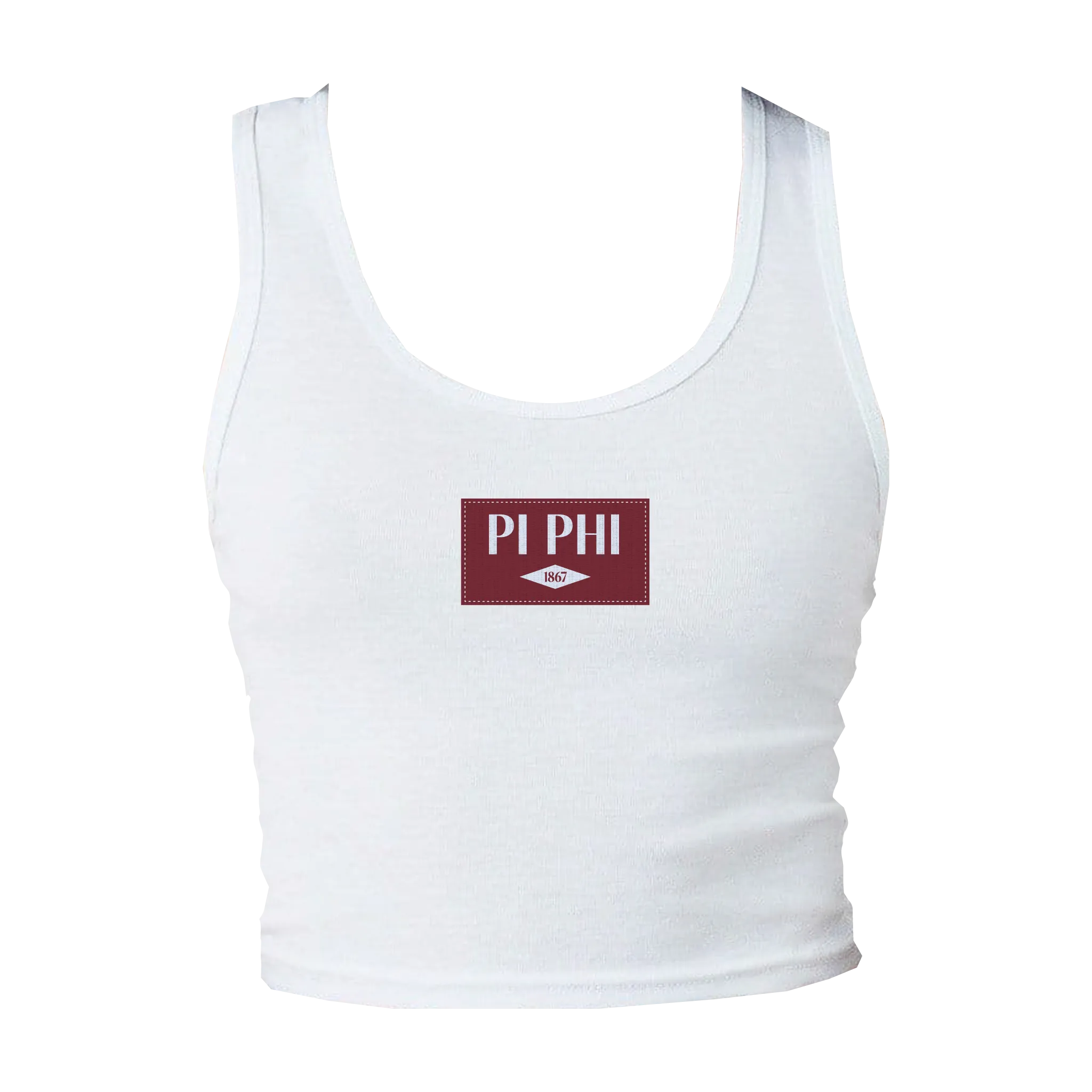 B-Greek - Back to School - Pi Beta Phi Patch Tank