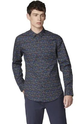 BEN SHERMAN L/S SHIRT MULTIFLORAL - BS0055939