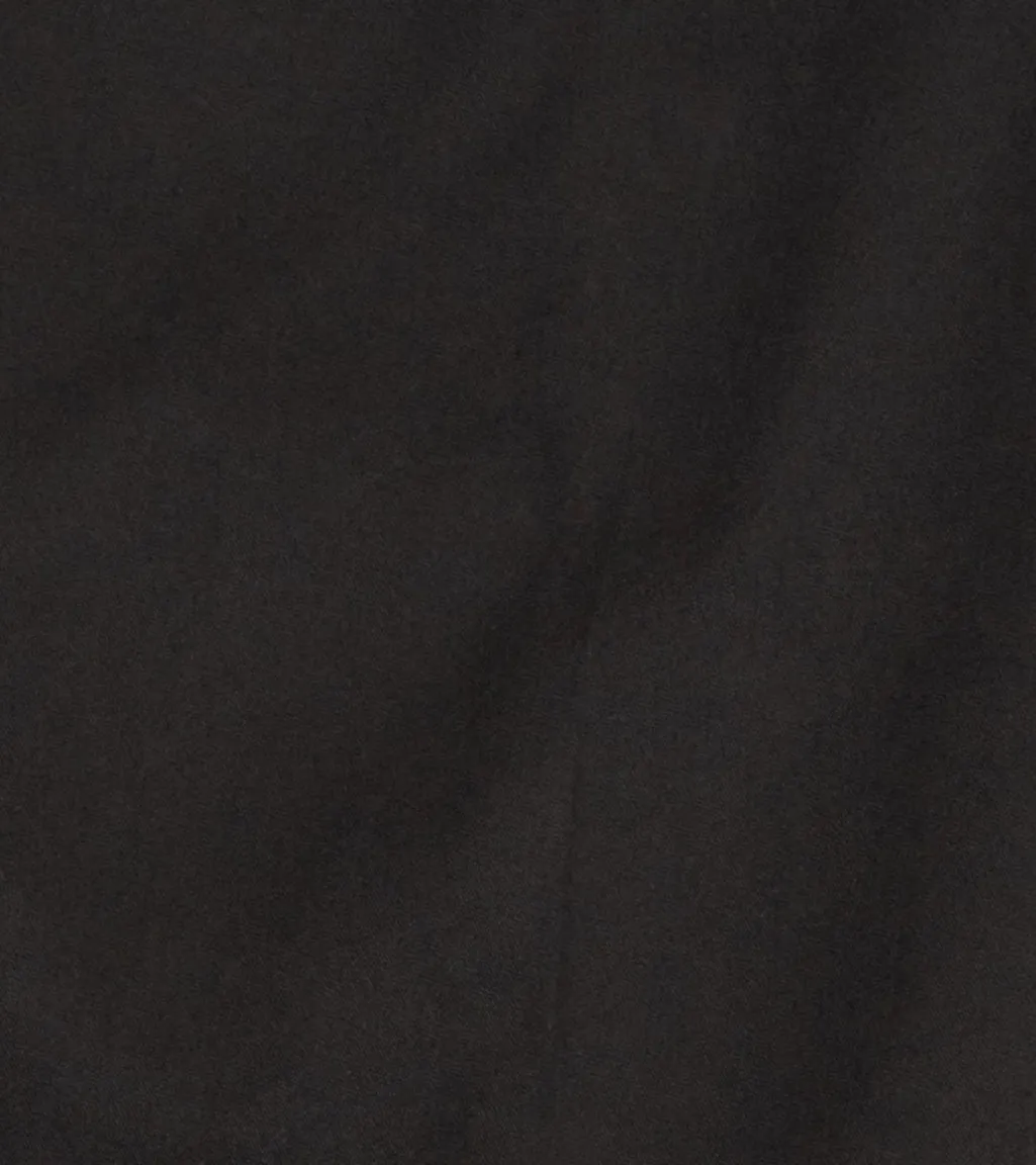 Black Cotton Dress Trouser with Side Adjusters