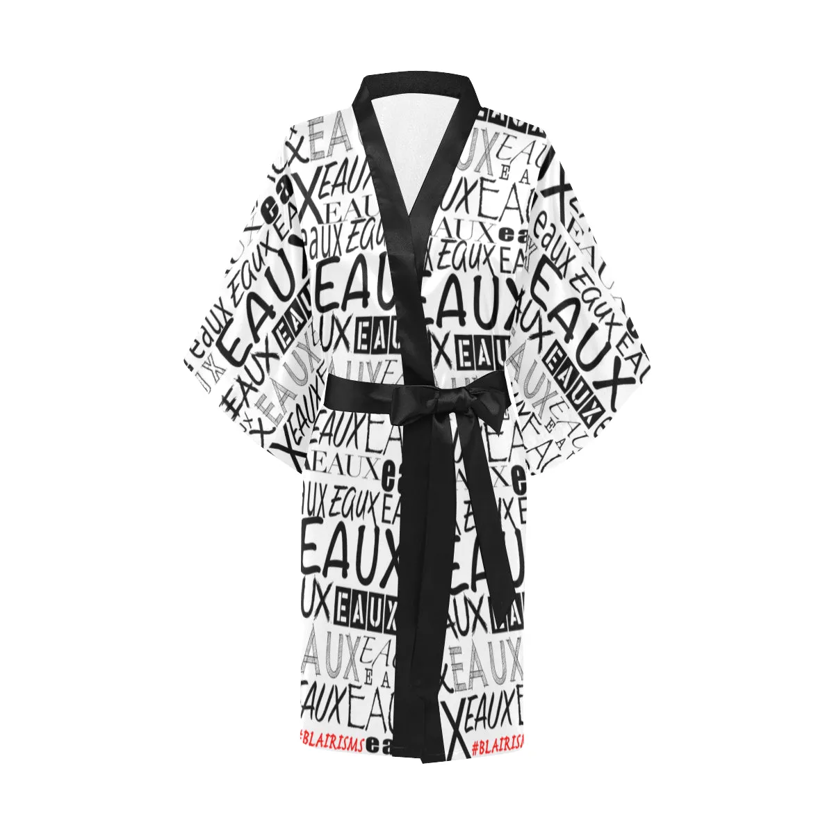 #BLAIRISMS ALLEAUXVER KIMONO (BLACK LETTERING)