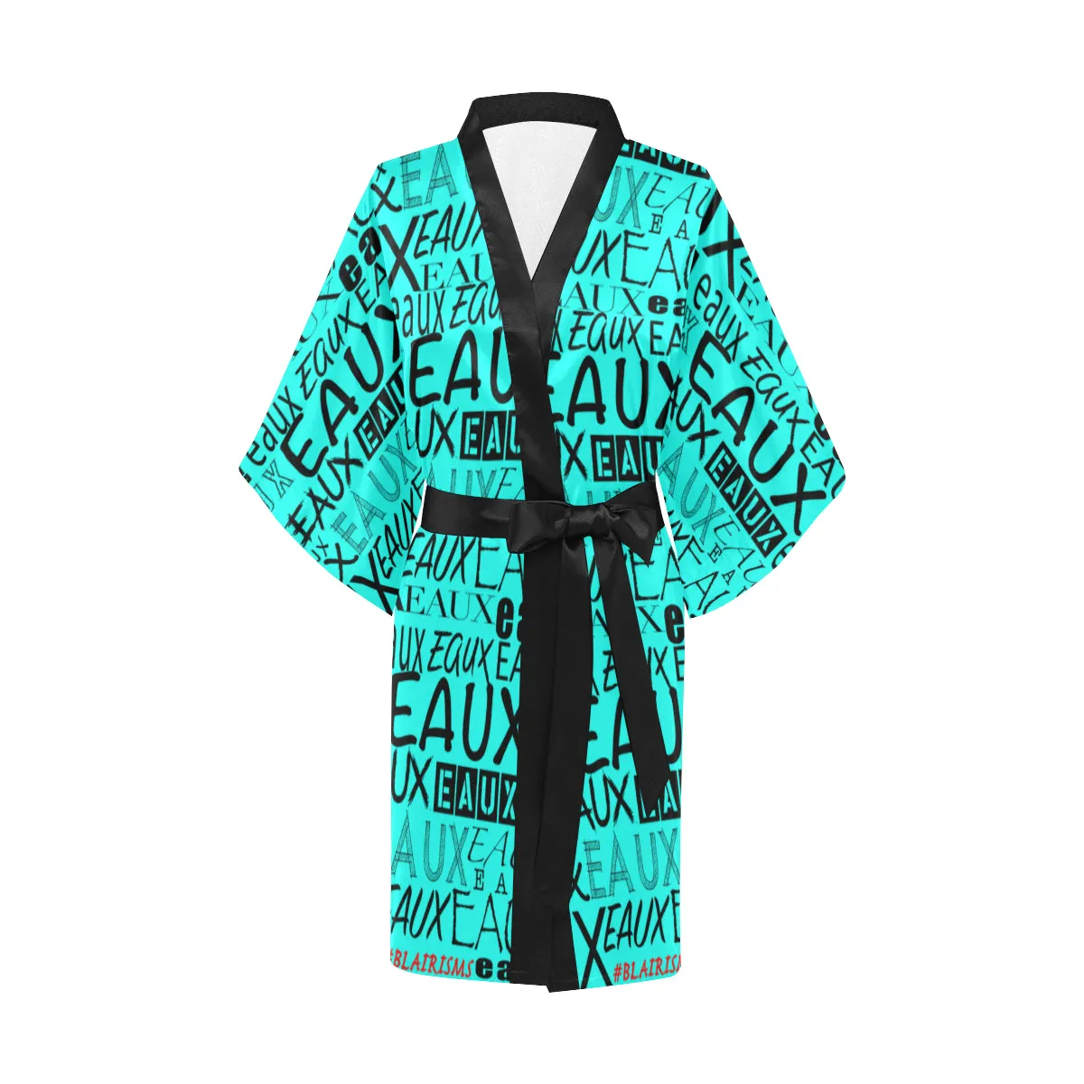 #BLAIRISMS ALLEAUXVER KIMONO (BLACK LETTERING)
