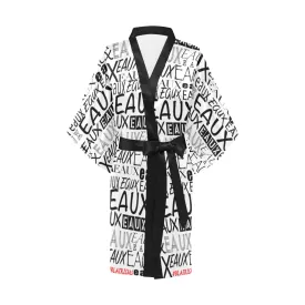 #BLAIRISMS ALLEAUXVER KIMONO (BLACK LETTERING)
