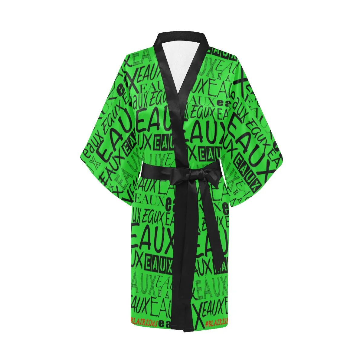 #BLAIRISMS ALLEAUXVER KIMONO (BLACK LETTERING)