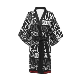 #BLAIRISMS ALLEAUXVER KIMONO (WHITE LETTERING)