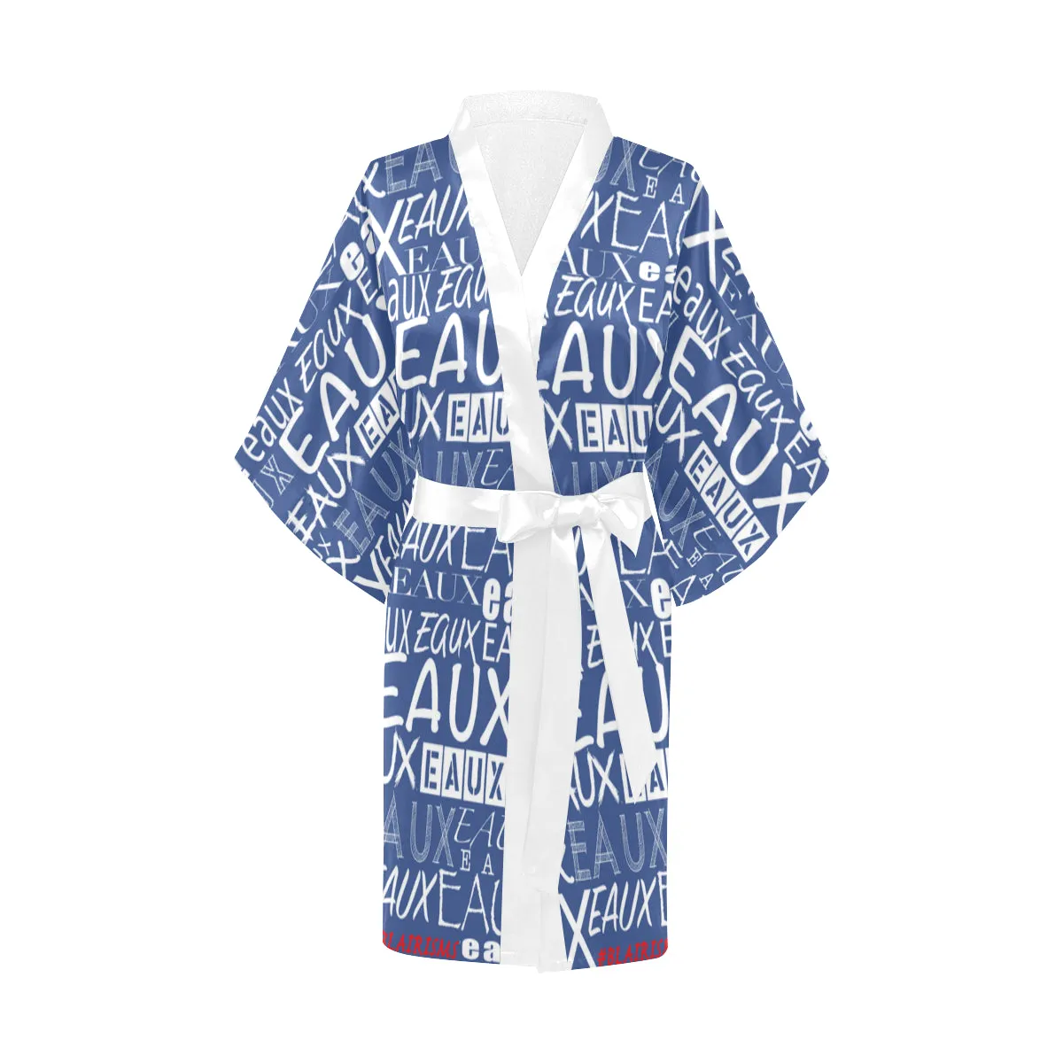 #BLAIRISMS ALLEAUXVER KIMONO (WHITE LETTERING)