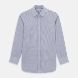 Blue Pinstripe Mayfair Shirt