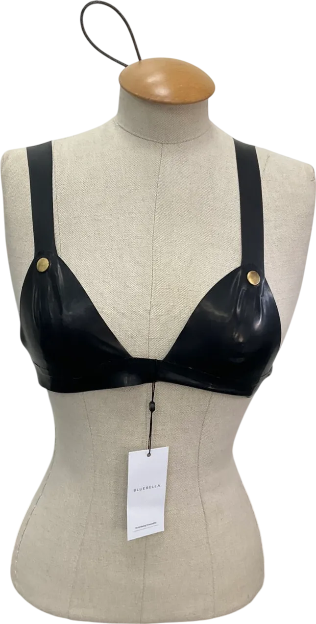 Bluebella Latex Soft Bra Black UK XS