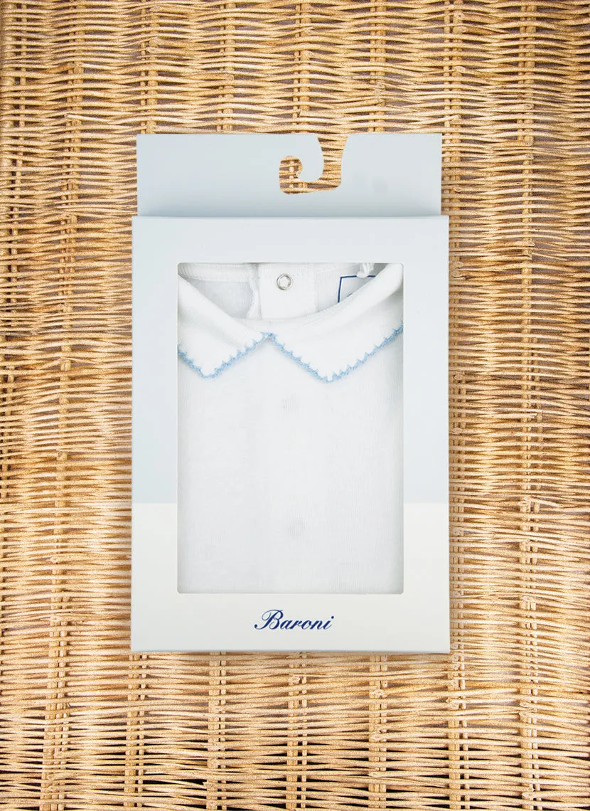 Bodysuit with collar - longsleeve