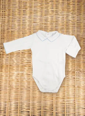 Bodysuit with collar - longsleeve