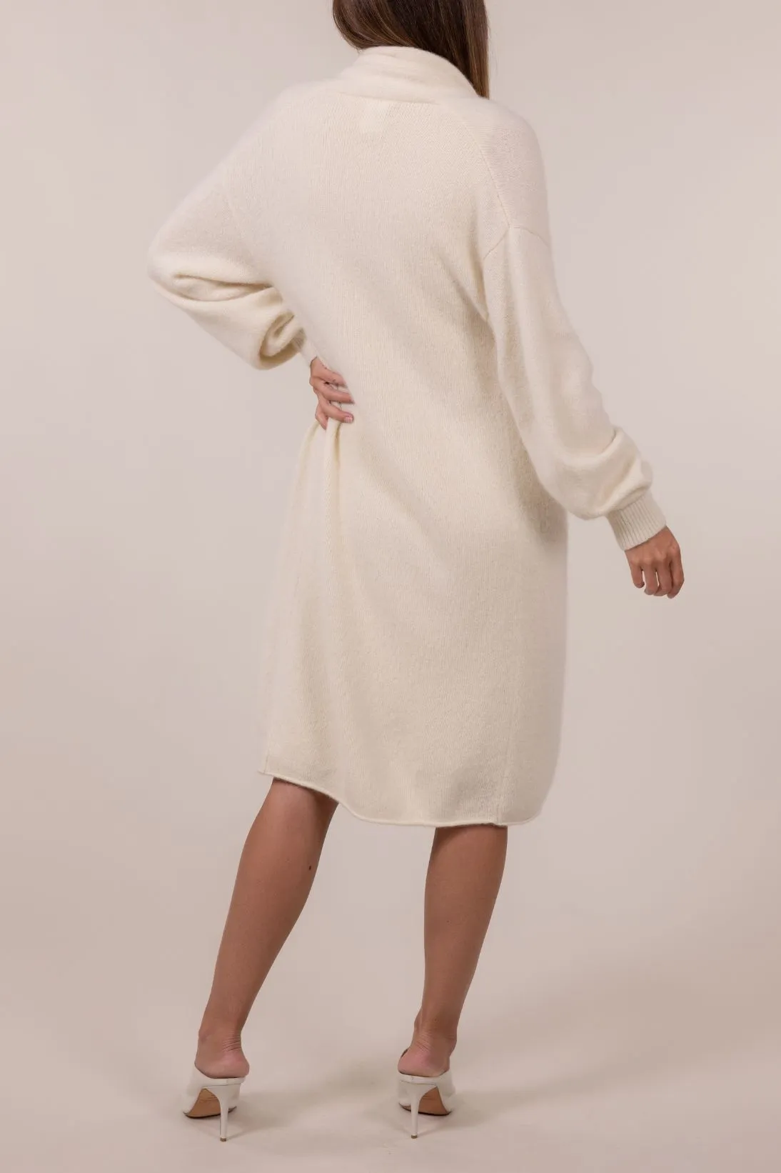 BOUCLE CASHMERE CARDIGAN