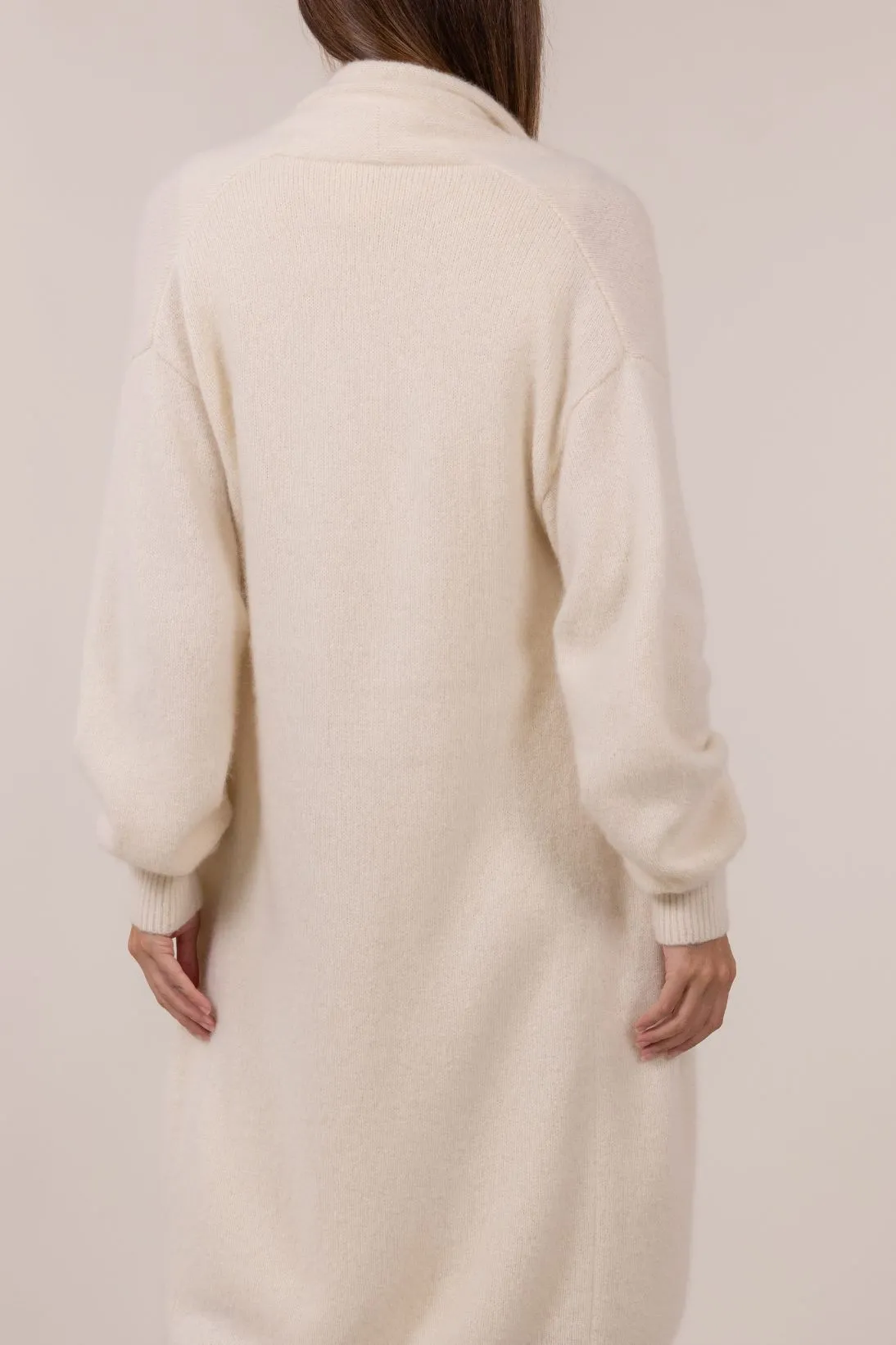 BOUCLE CASHMERE CARDIGAN