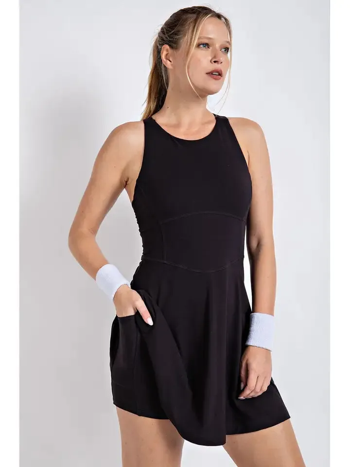 Buttery Soft Romper Dress