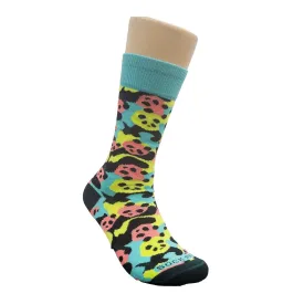 Camouflage Panda Socks from the Sock Panda (Adult Small -  Shoe Sizes 2-5)