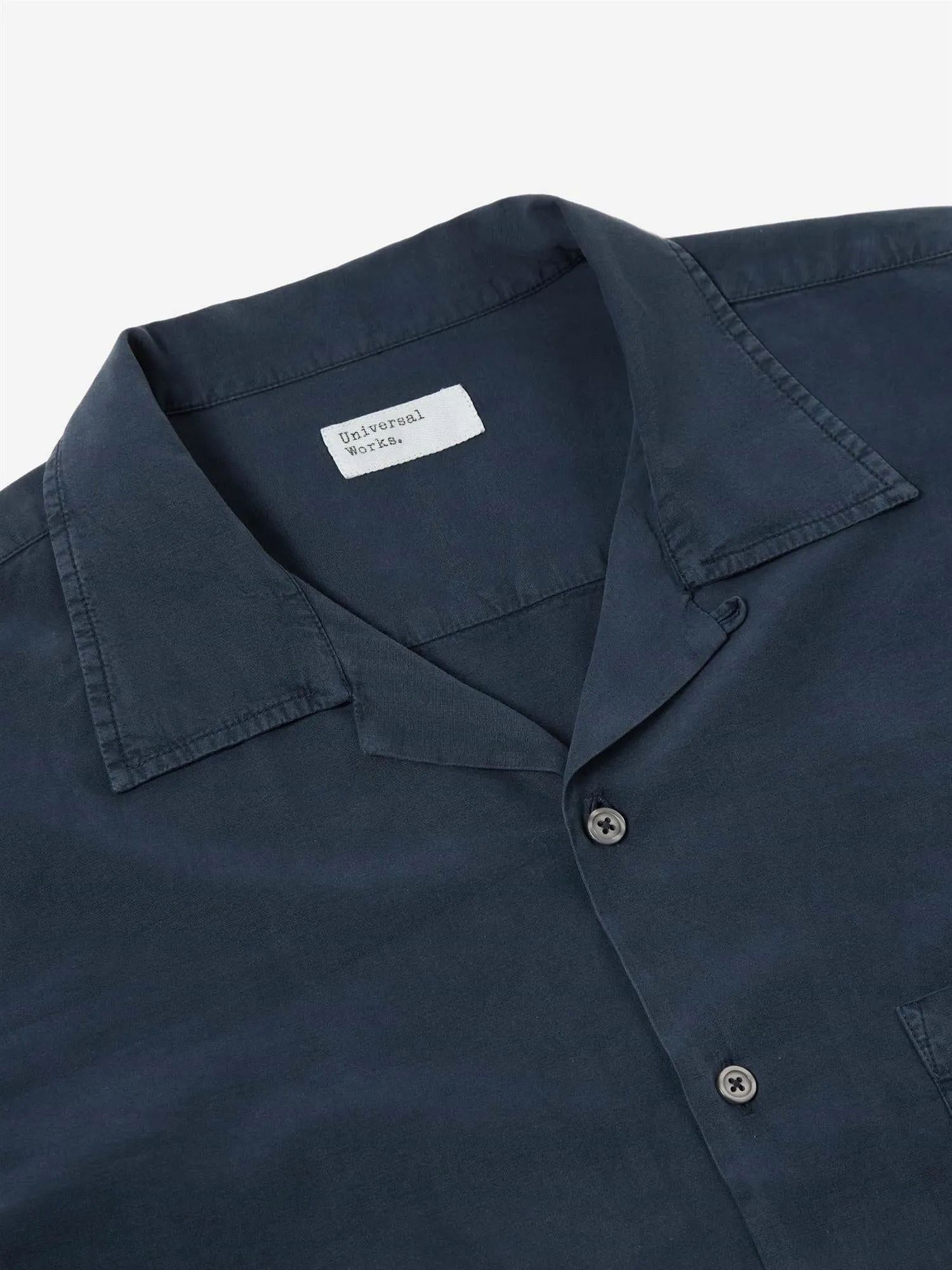 Camp Shirt II I- Navy Gardenia Lycot