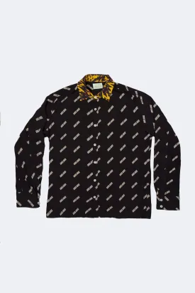 Clashing Print Gomorra Shirt