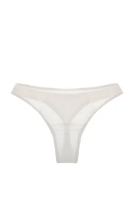 COTTON CLUB GILDA White Thong