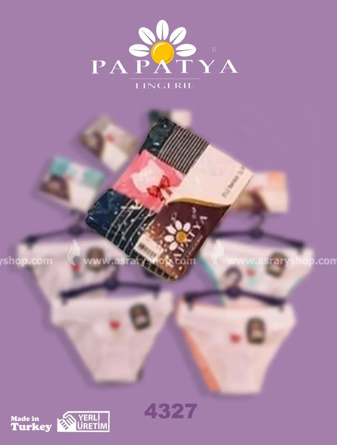 Cotton Printed Panty (Pack of 3) 4327