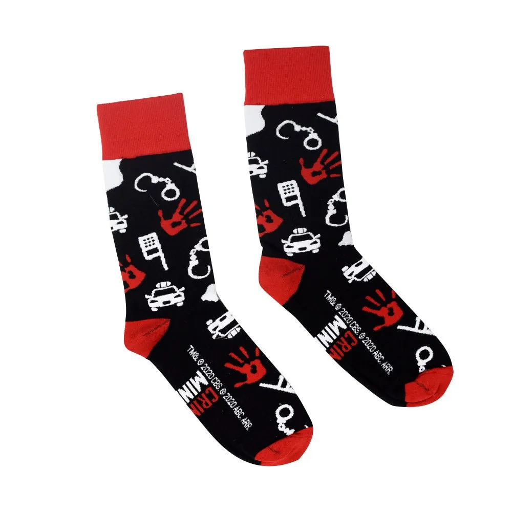 Criminal Minds Icon Mash Up Socks