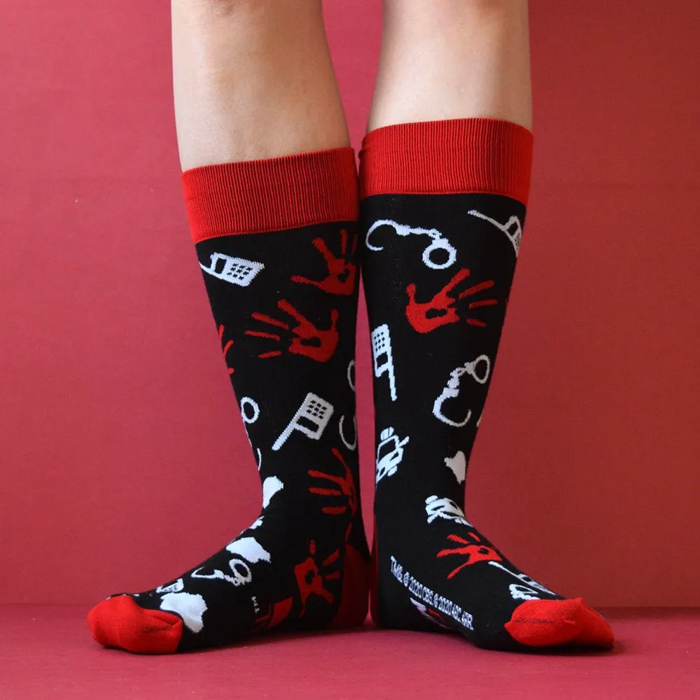 Criminal Minds Icon Mash Up Socks