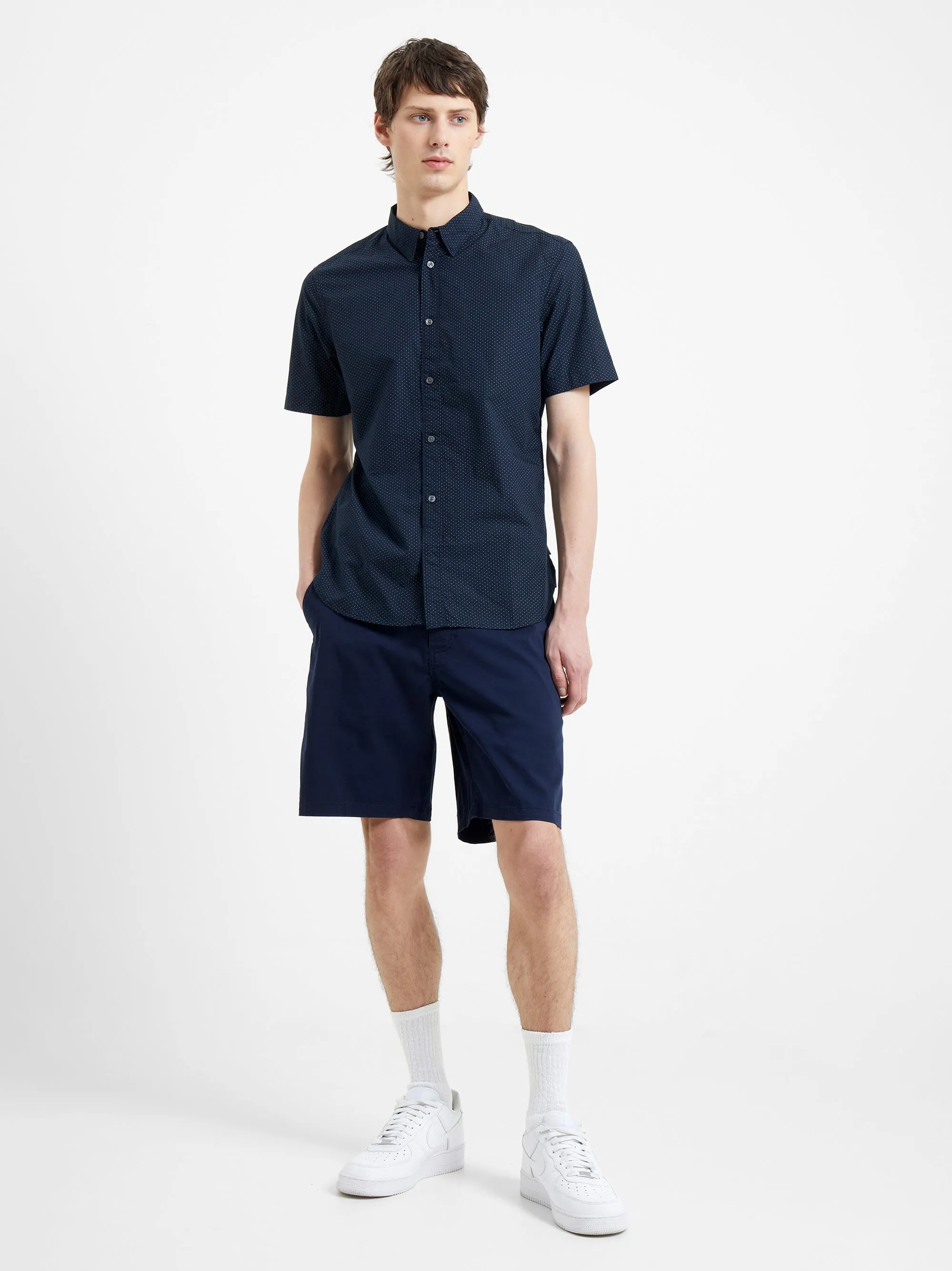 Dark Navy Dot Shirt