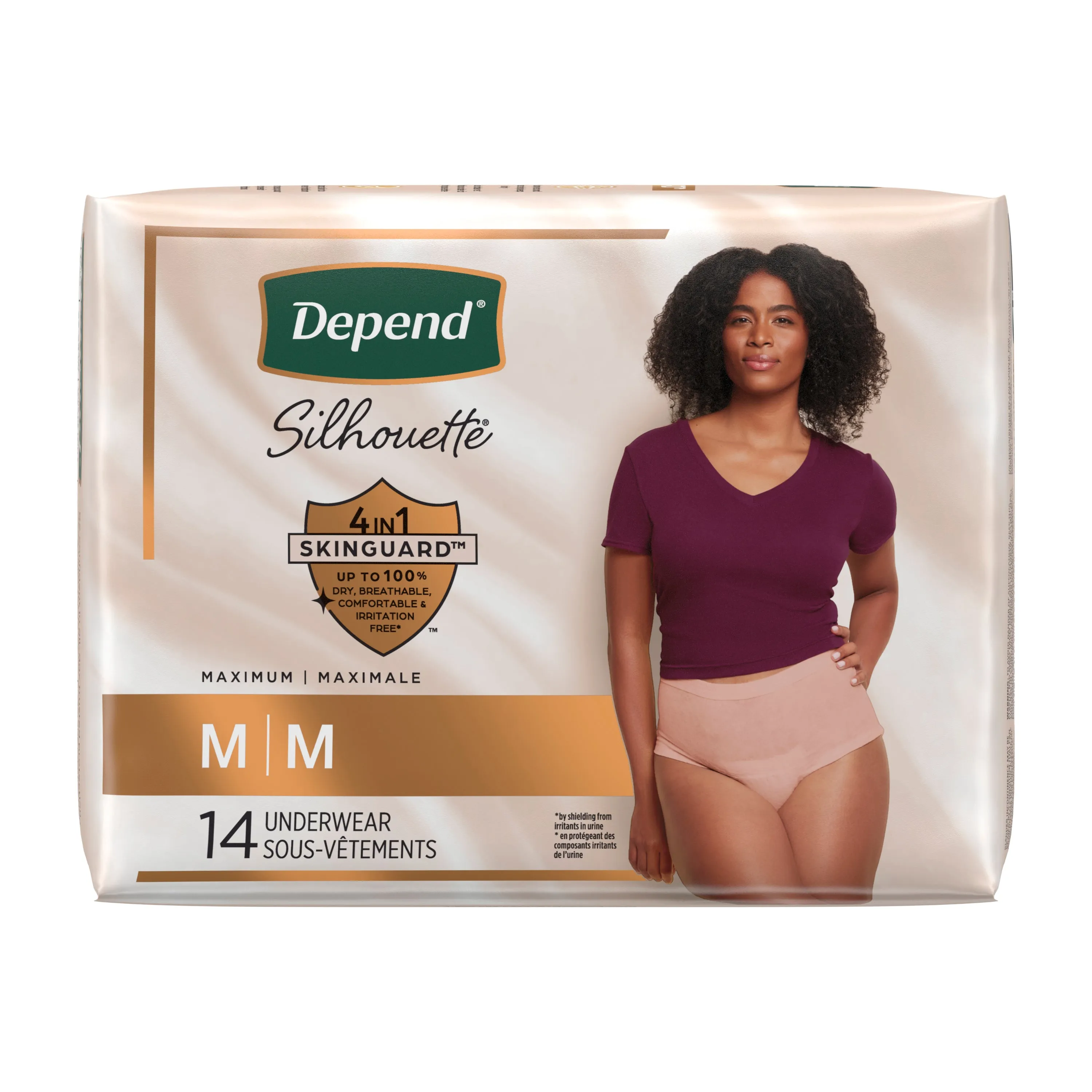Depend Super Premium Silhouette Underwear for Women