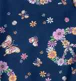 EDS Signature - Women's V-Neck Print Top