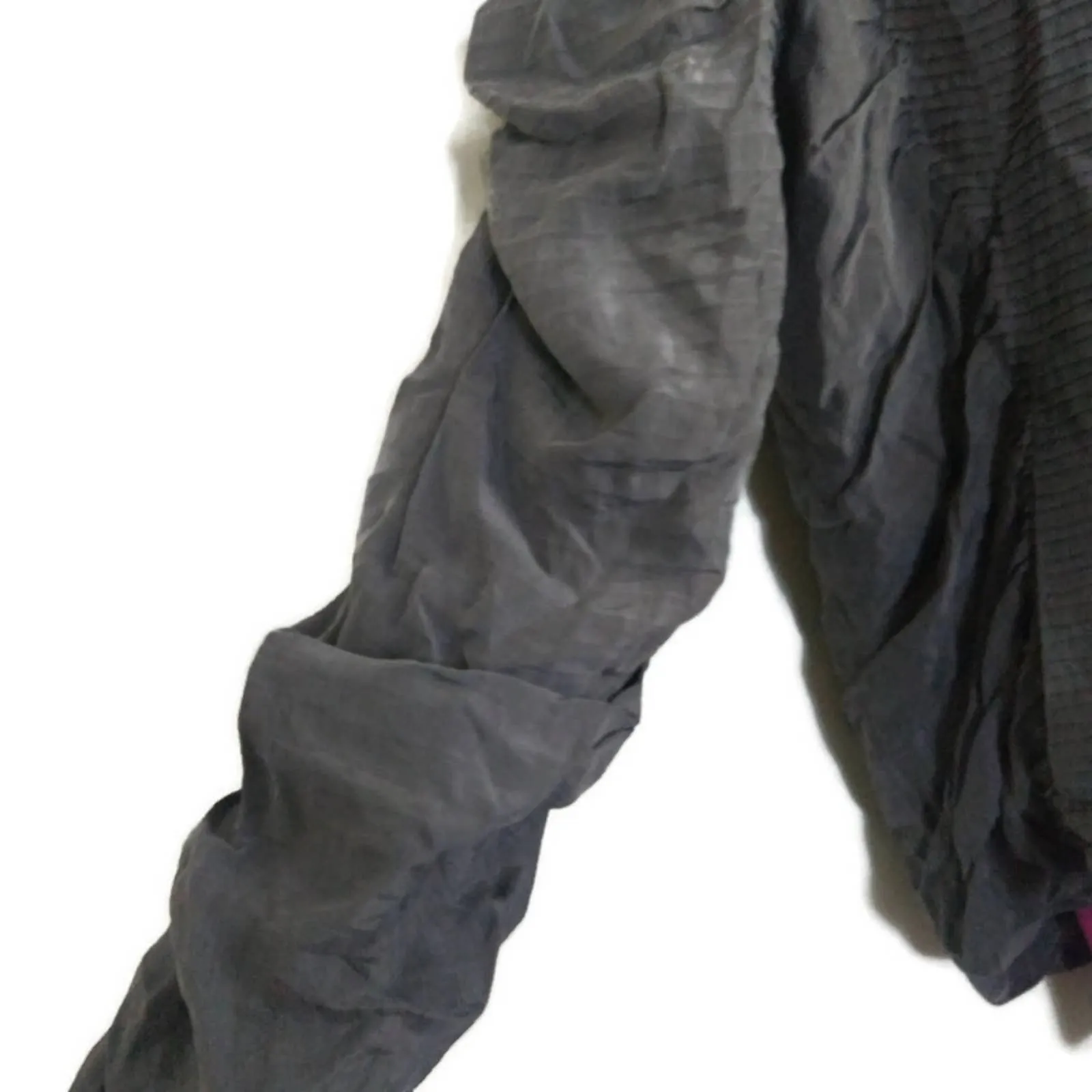 Eileen Fisher All Silk Open Front Cardigan