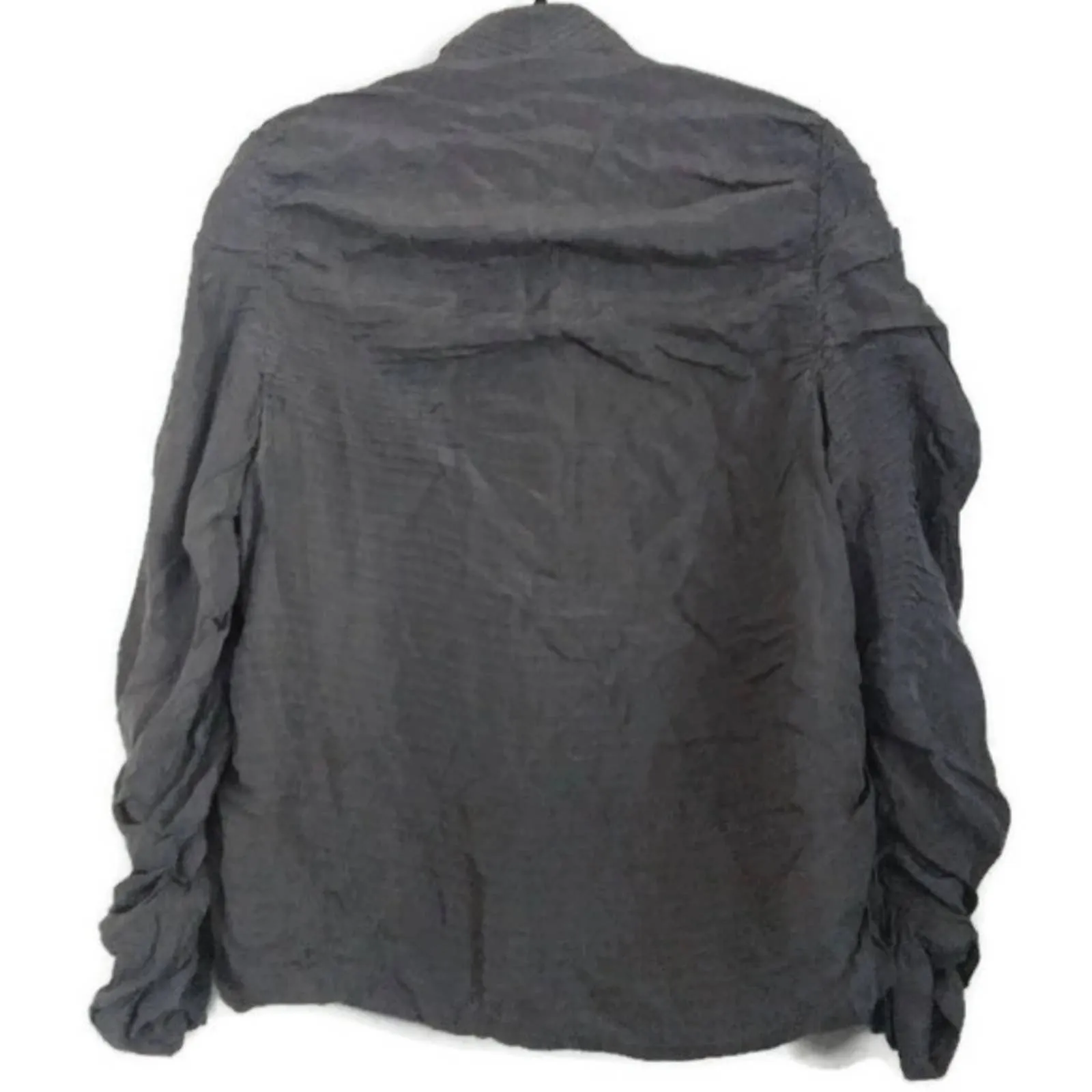 Eileen Fisher All Silk Open Front Cardigan