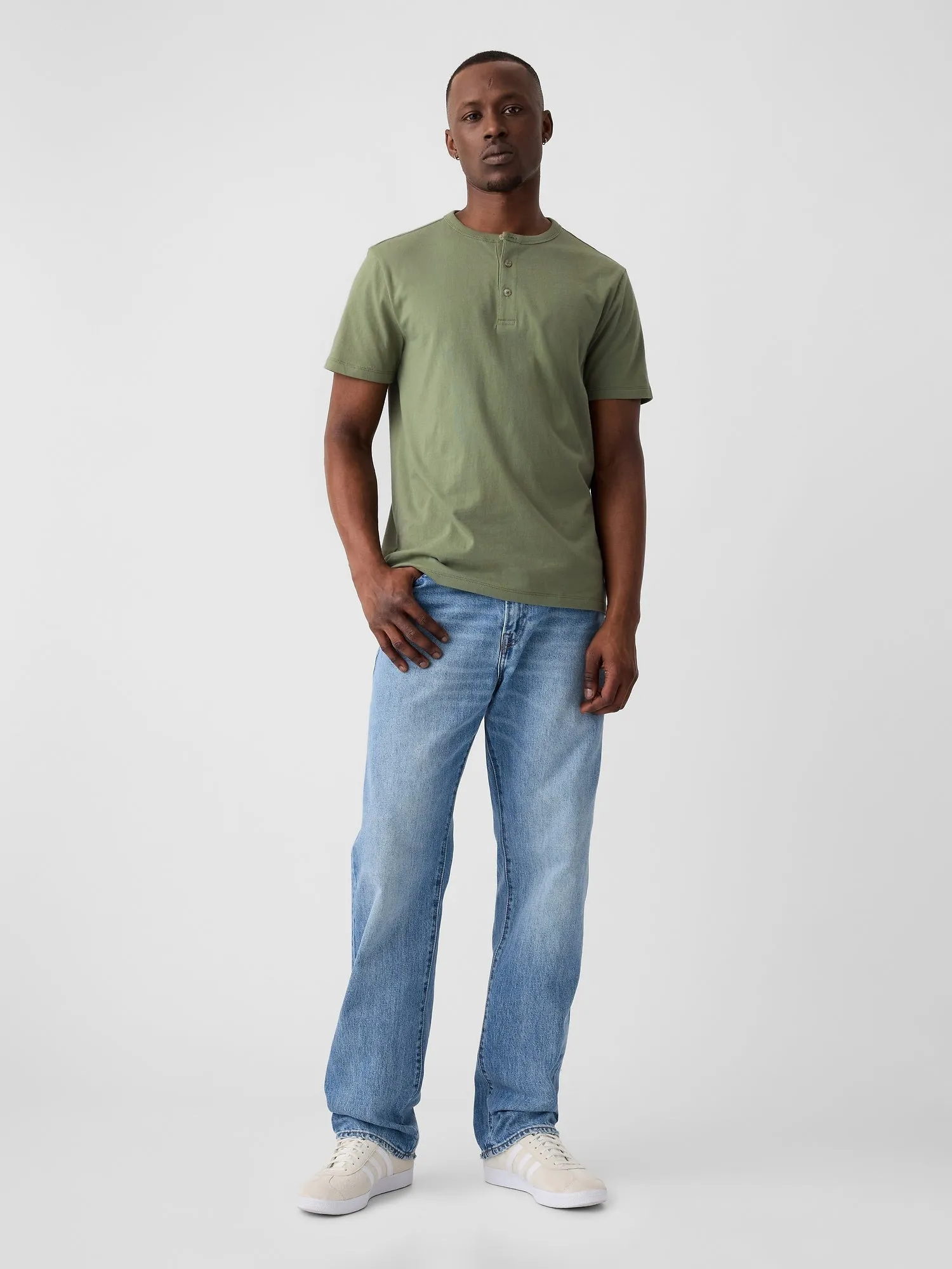 Everyday Soft Henley T-Shirt