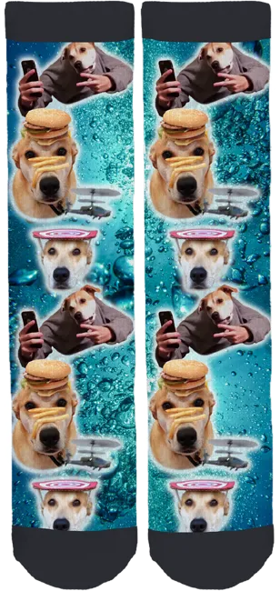 Finley underwater Crew Socks