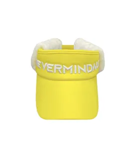 Four Season Multi FUR Detachable Visor - Yellow