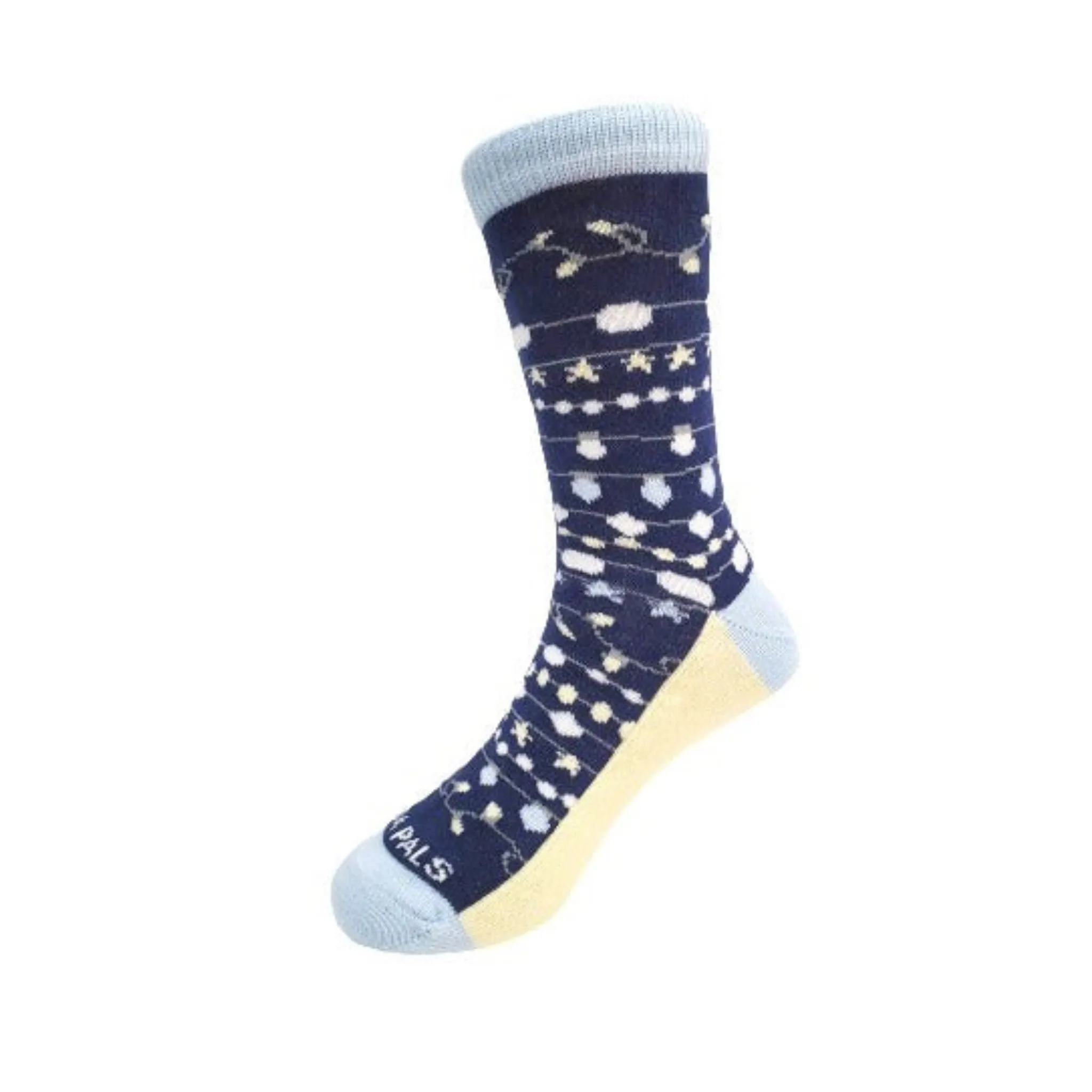 Holiday Lights Kids Socks from the Sock Panda (Ages 3-7)